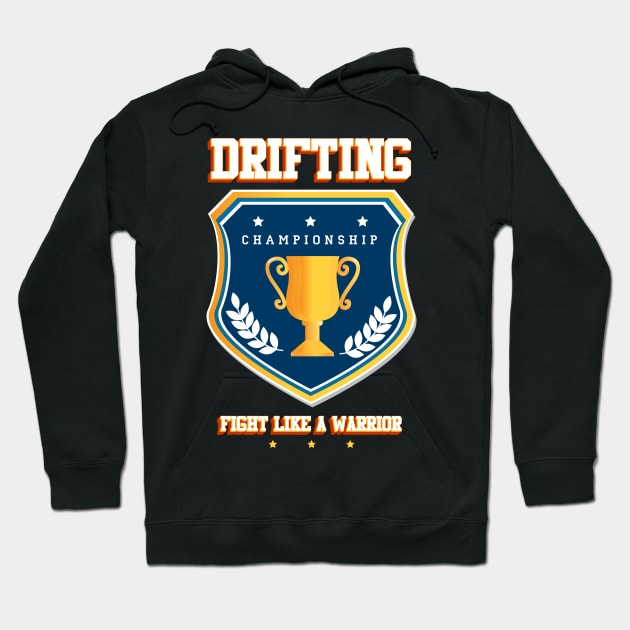 drifting Hoodie by Baim_Art